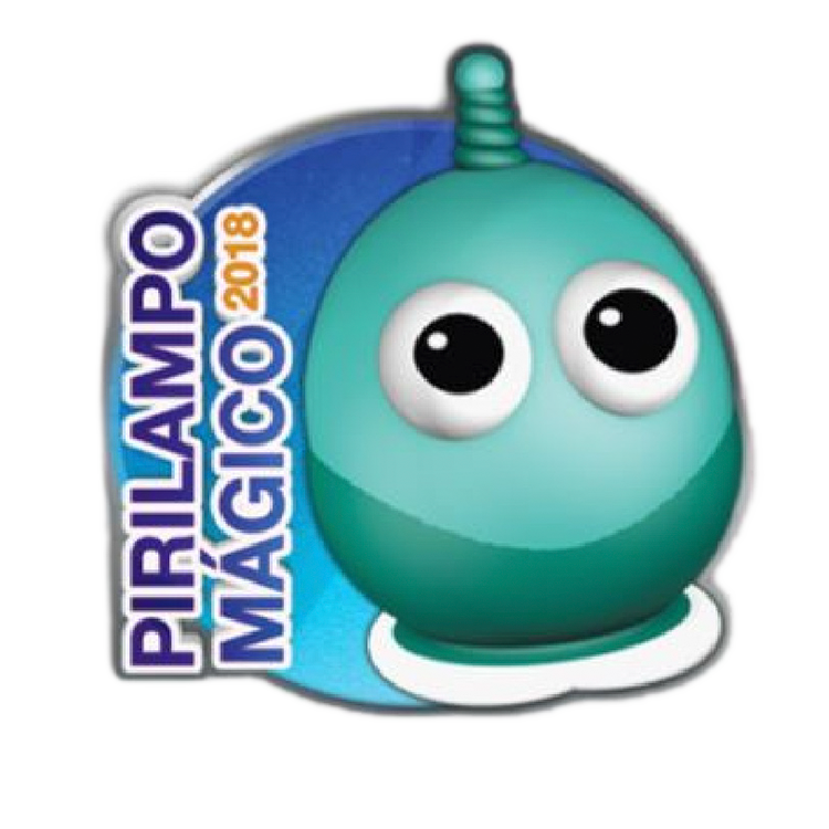 Fotografia do Pin da Campanha Pirilampo Mágico do ano 2018